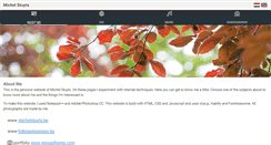 Desktop Screenshot of michelstuyts.be